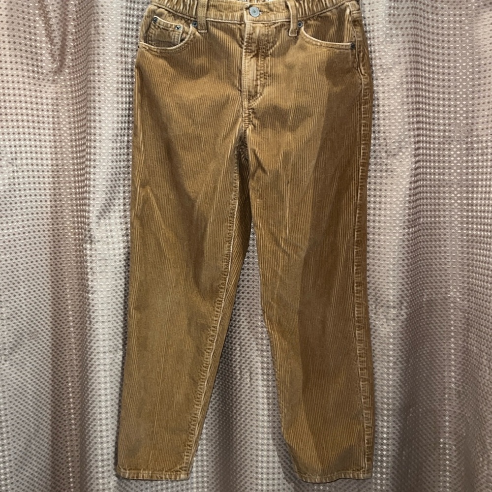 Boys Gap Kids Corduroy Dark Khaki Pants Size 12